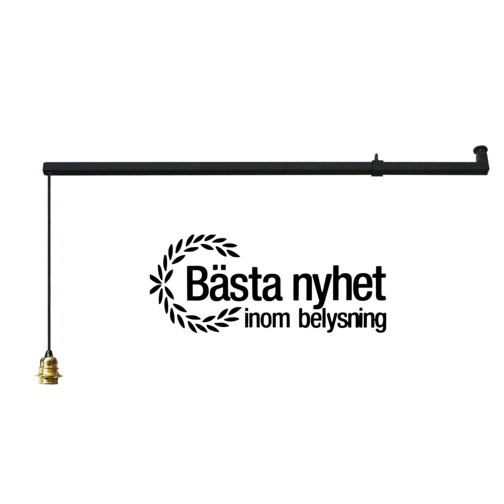 Förlängningsarm svart bästa nyhet inom belysning